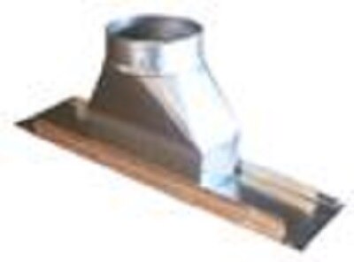 Straight Ceiling Diffuser Boot, #52, 4x10x5