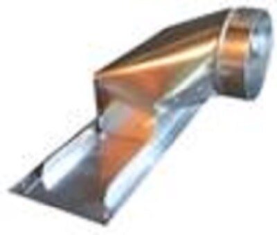 Diffuser Boot Ceiling Diffuser Boot with Rail, #53, 6x12, 6