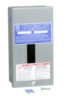 Square-D Indoor Load Center 2 Space 120/240 Volt 70 Amp