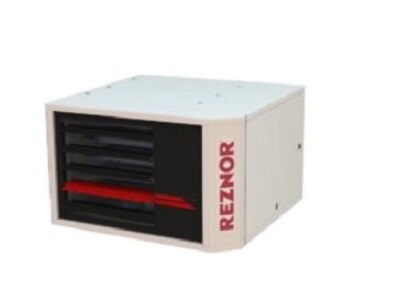 Reznor Gas-Fired Unit Heater, Power-Vented Low-Static Axial Fan